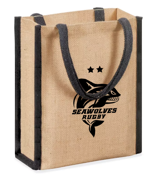 Seawolves Jute Shopping Bag
