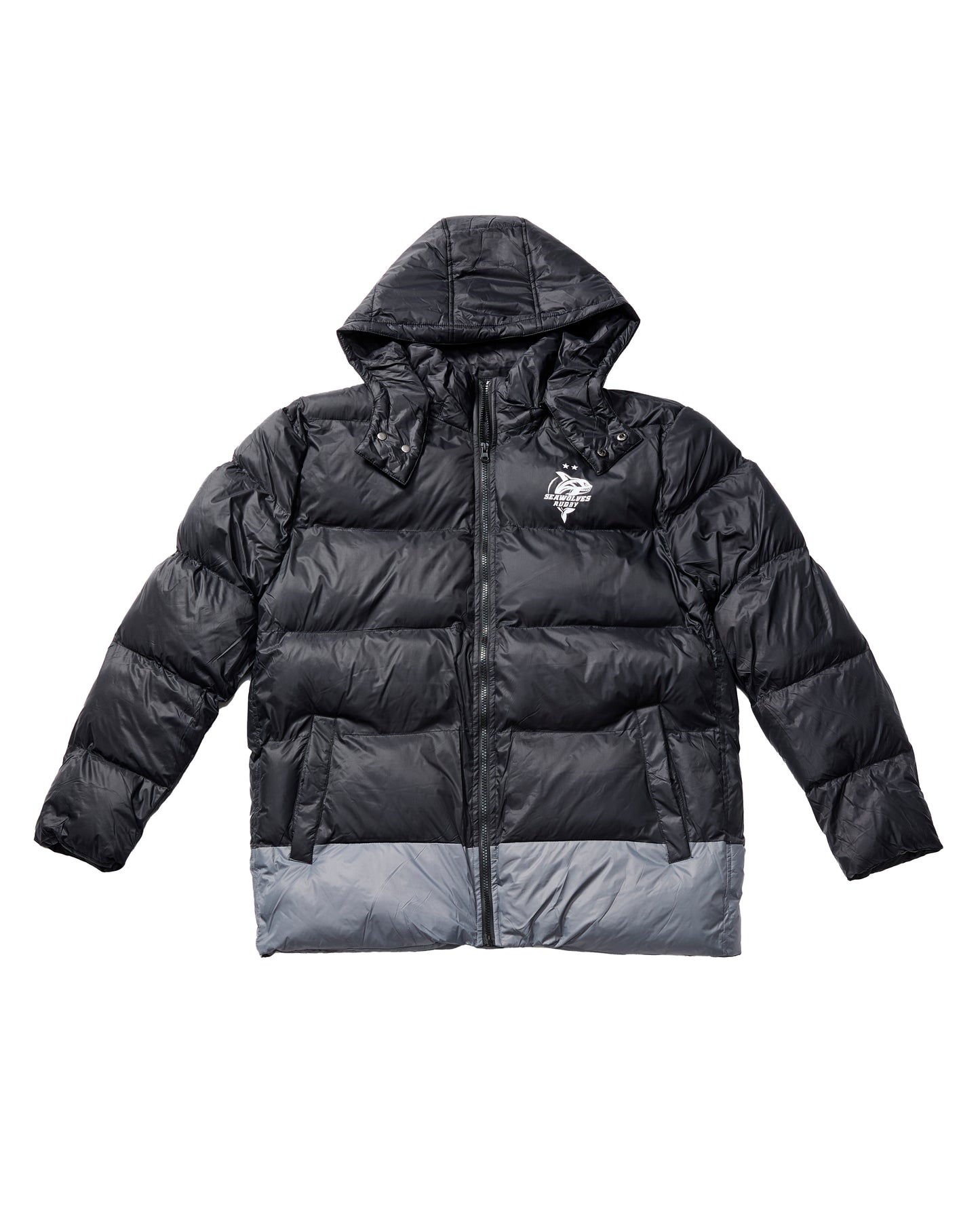 Seawolves Two-Tone Puffer Jacket