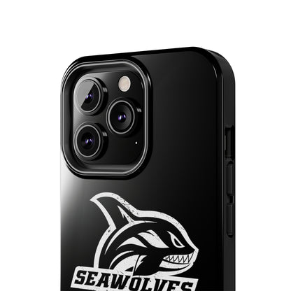ONLINE ONLY: Seawolves Black Tough Phone Case