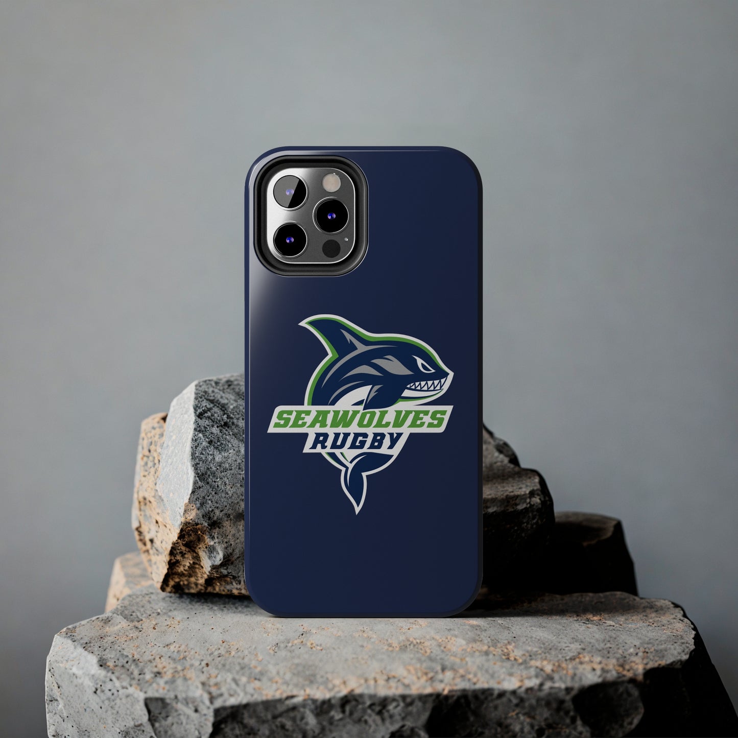 ONLINE ONLY: Seawolves Navy Tough Phone Case