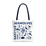 ONLINE ONLY: Seawolves Graphic Tote Bag