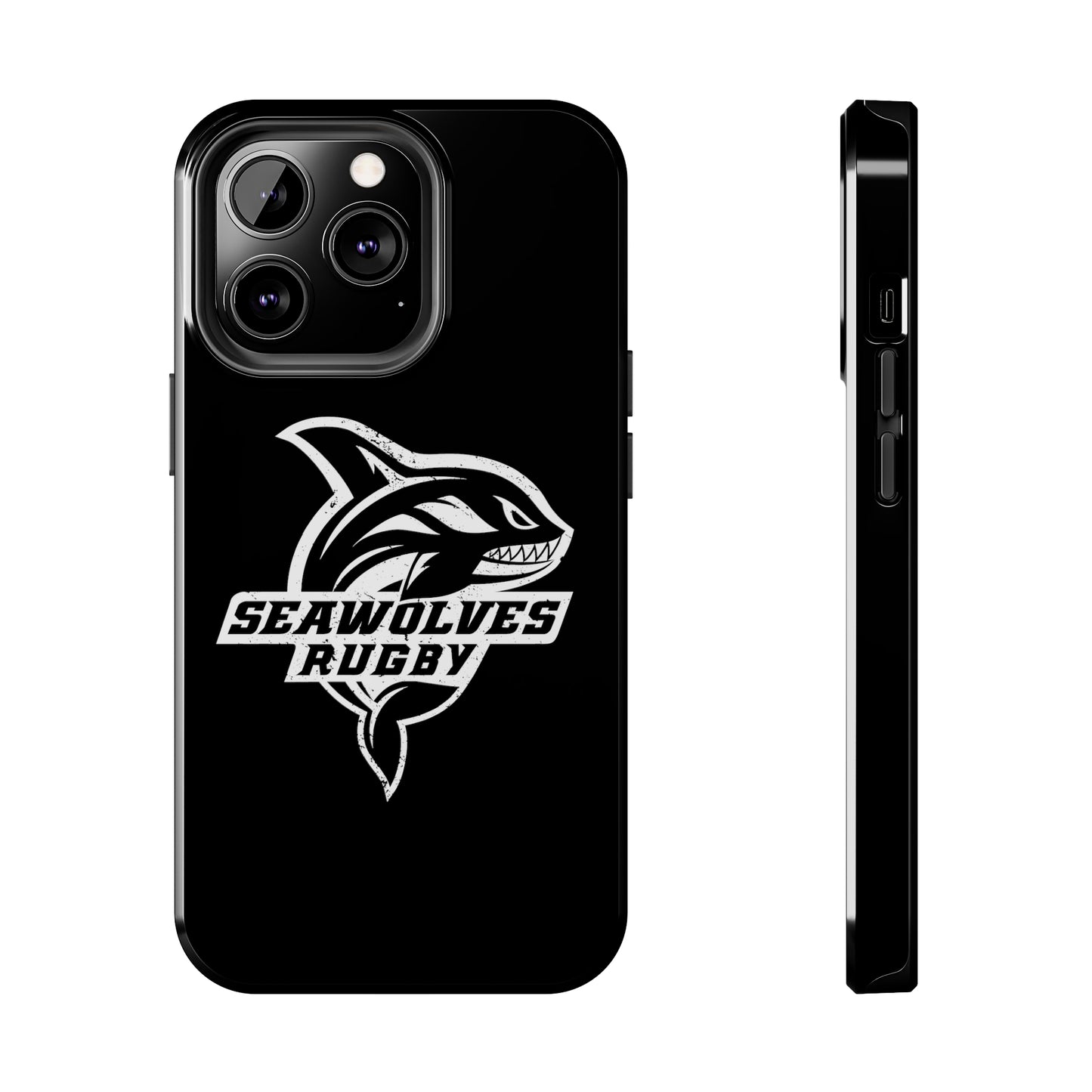 ONLINE ONLY: Seawolves Black Tough Phone Case