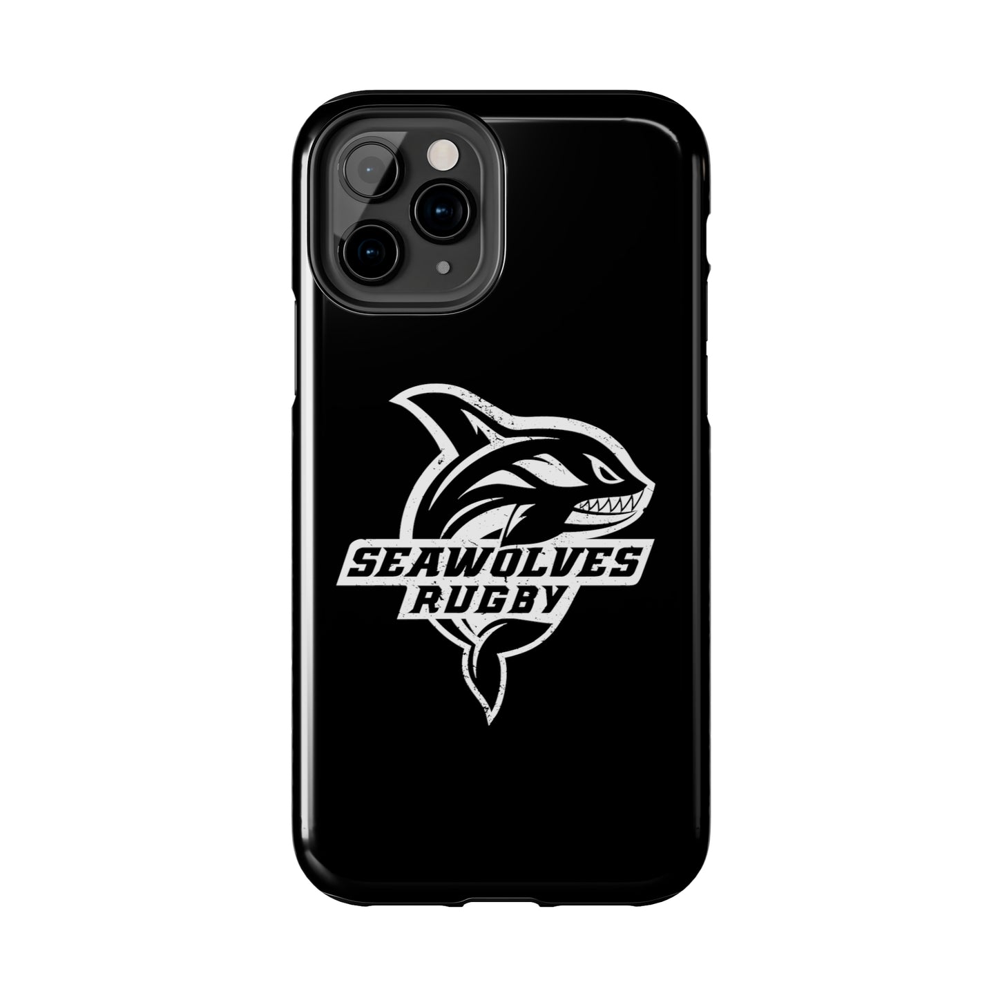 ONLINE ONLY: Seawolves Black Tough Phone Case