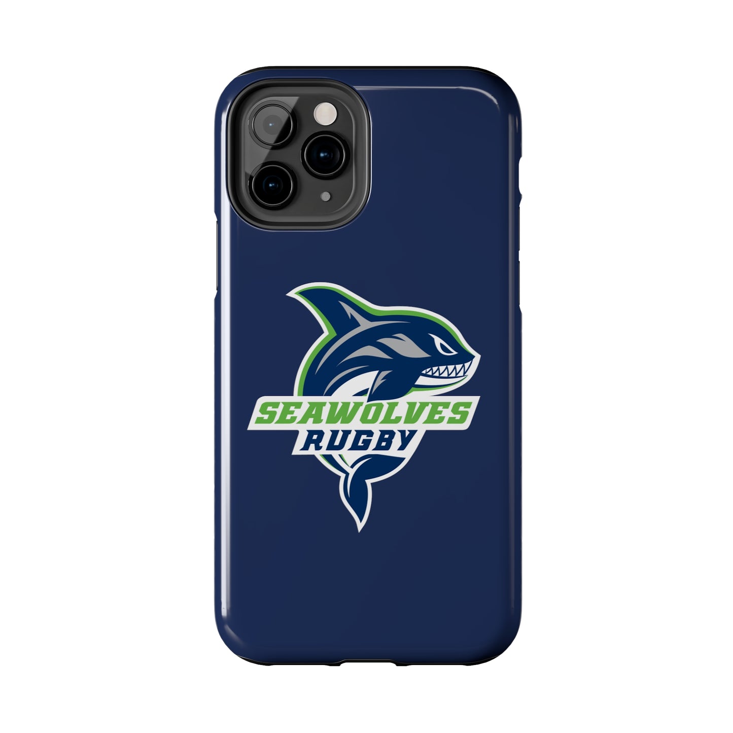 ONLINE ONLY: Seawolves Navy Tough Phone Case