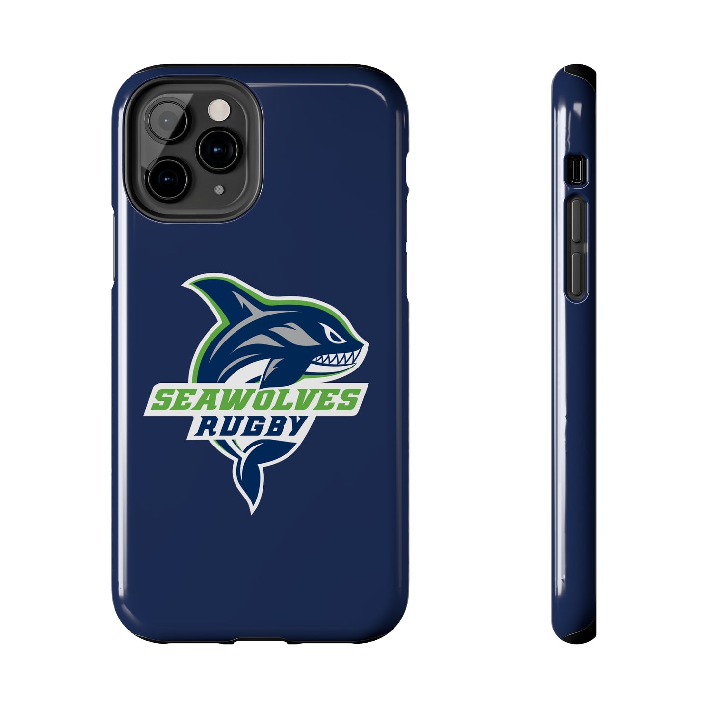 ONLINE ONLY: Seawolves Navy Tough Phone Case