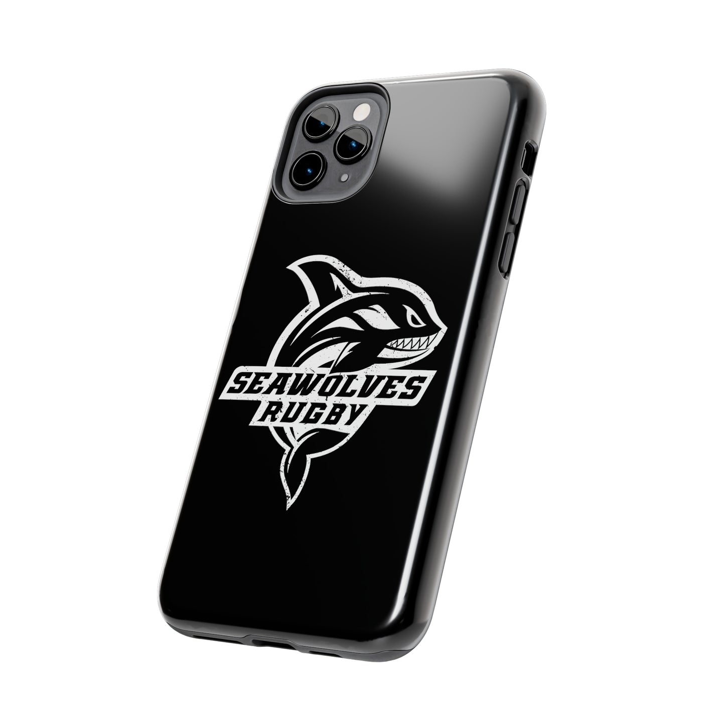 ONLINE ONLY: Seawolves Black Tough Phone Case