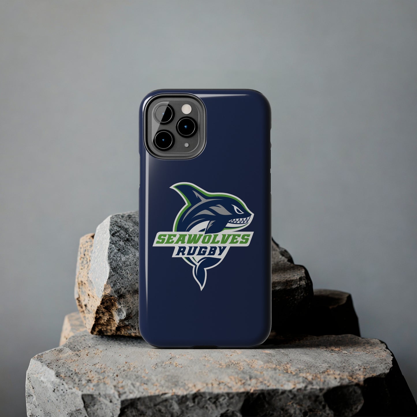 ONLINE ONLY: Seawolves Navy Tough Phone Case