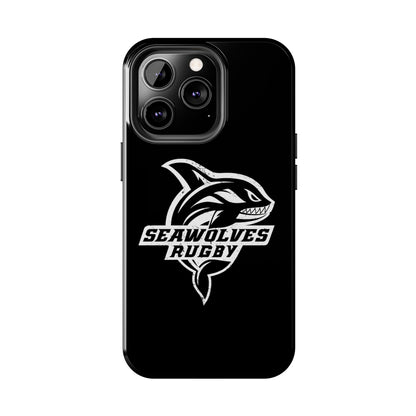 ONLINE ONLY: Seawolves Black Tough Phone Case