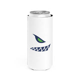 ONLINE ONLY: Seawolves White 12oz - Slim Koozie