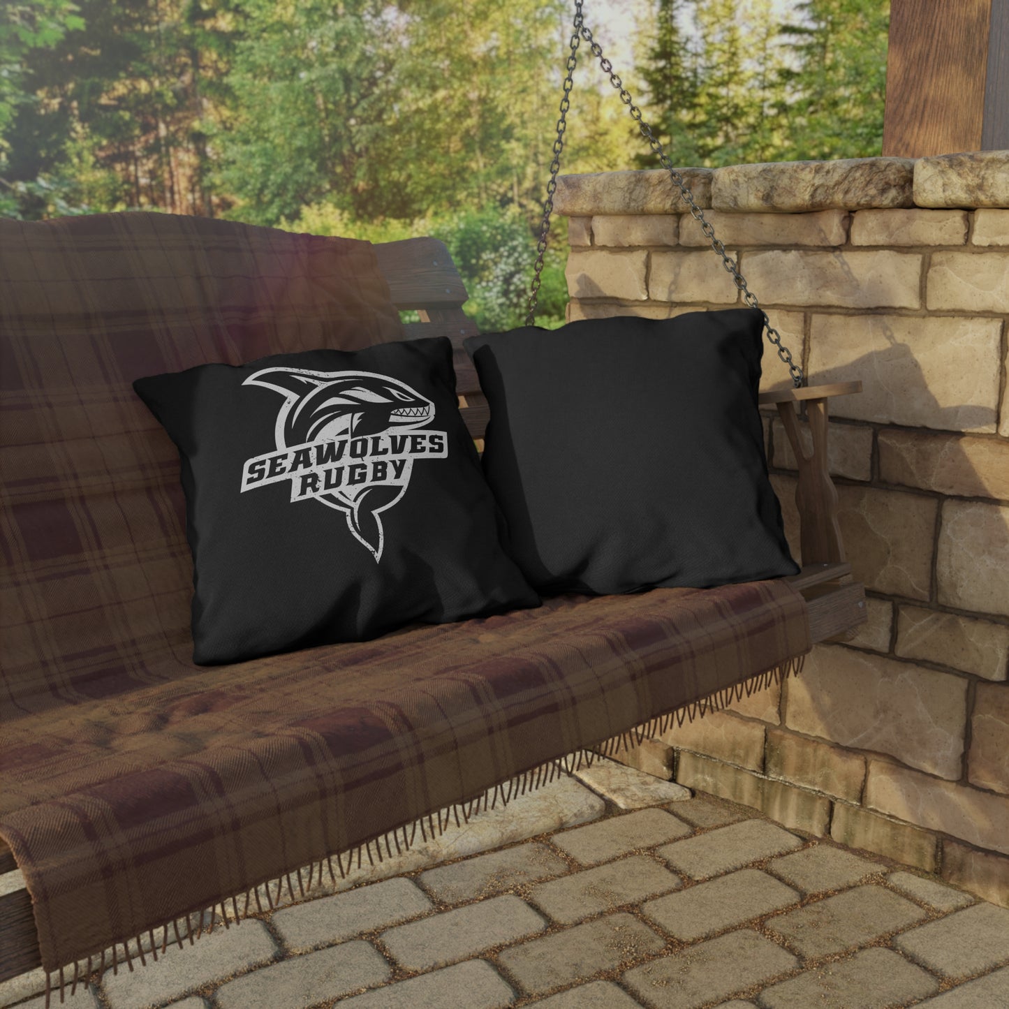 ONLINE ONLY: Seawolves Outdoor Pillow