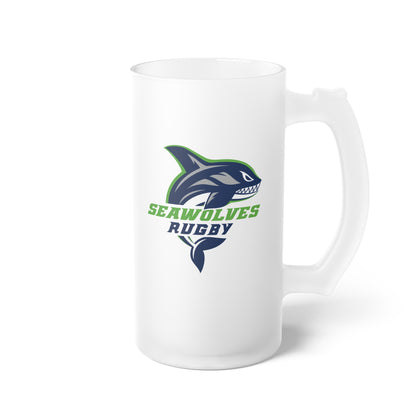 ONLINE ONLY: Seawolves Frosted Glass Beer Mug