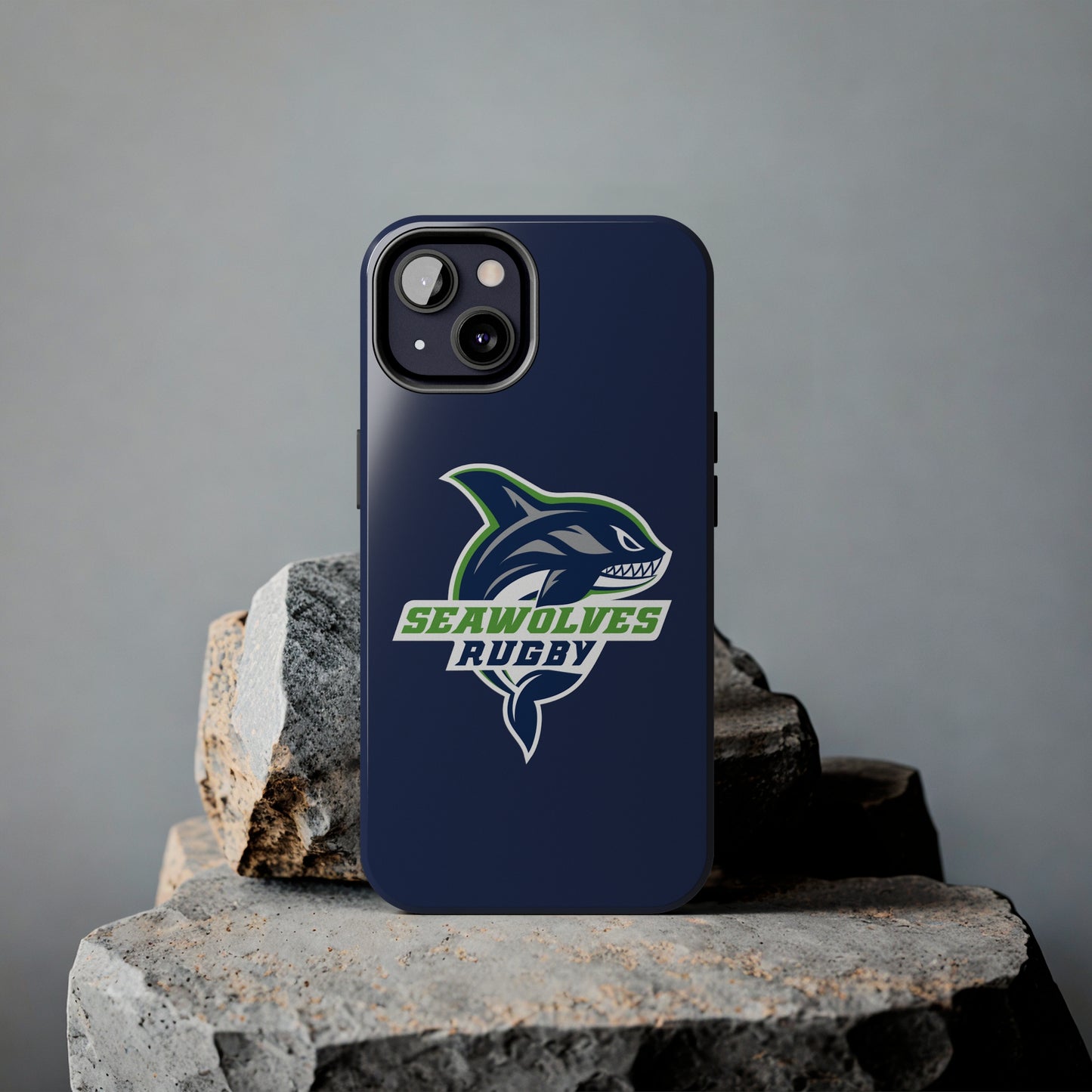ONLINE ONLY: Seawolves Navy Tough Phone Case