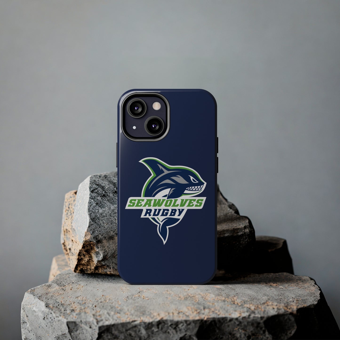 ONLINE ONLY: Seawolves Navy Tough Phone Case