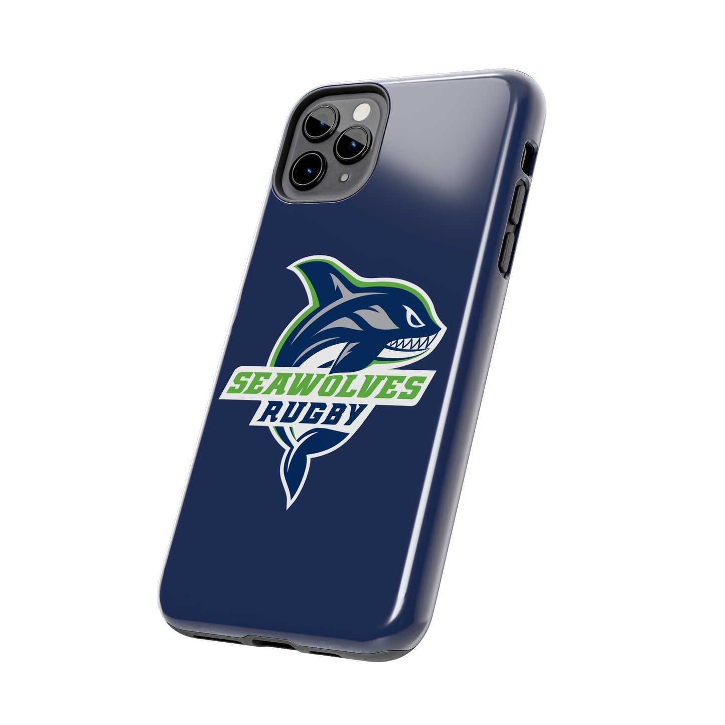 ONLINE ONLY: Seawolves Navy Tough Phone Case