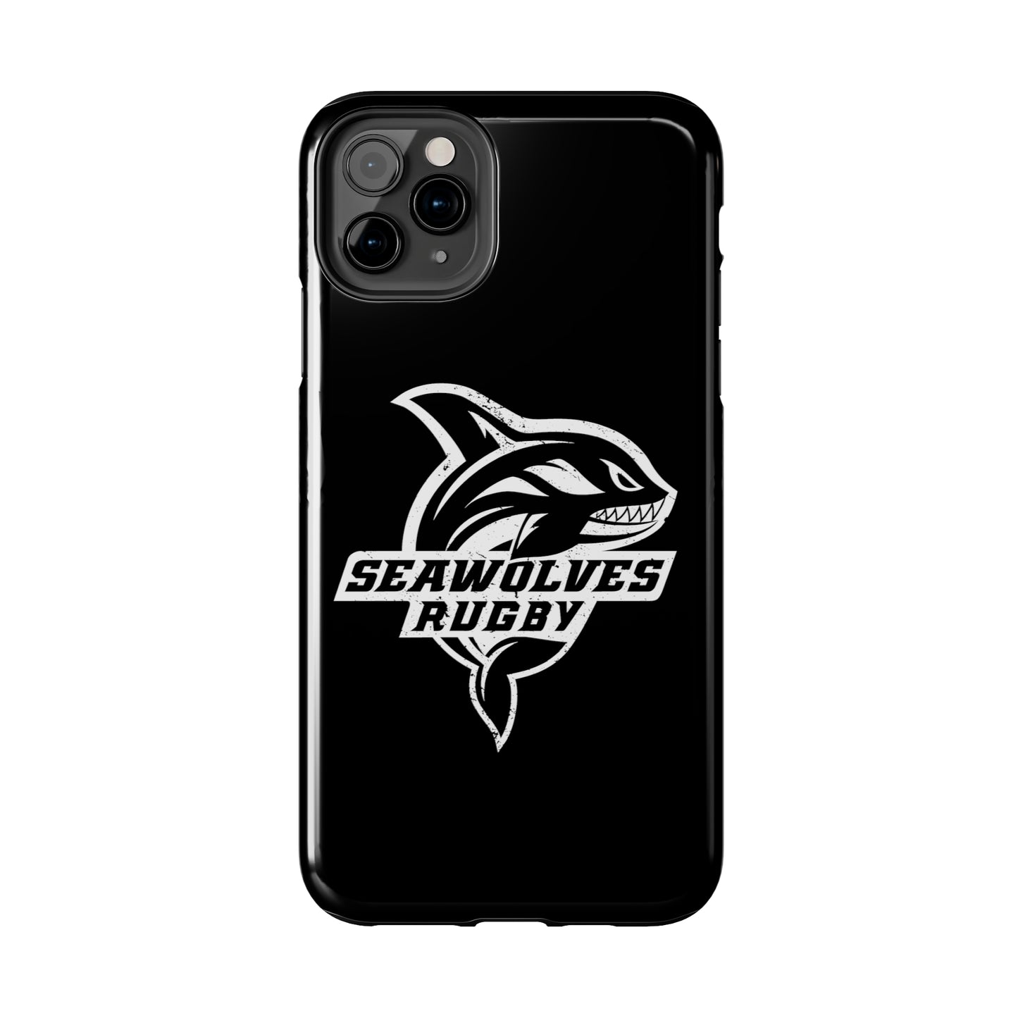 ONLINE ONLY: Seawolves Black Tough Phone Case