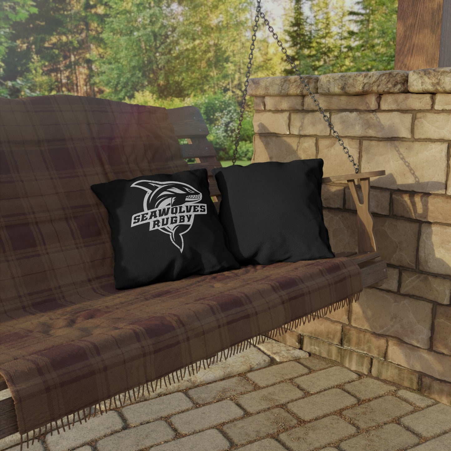 ONLINE ONLY: Seawolves Outdoor Pillow