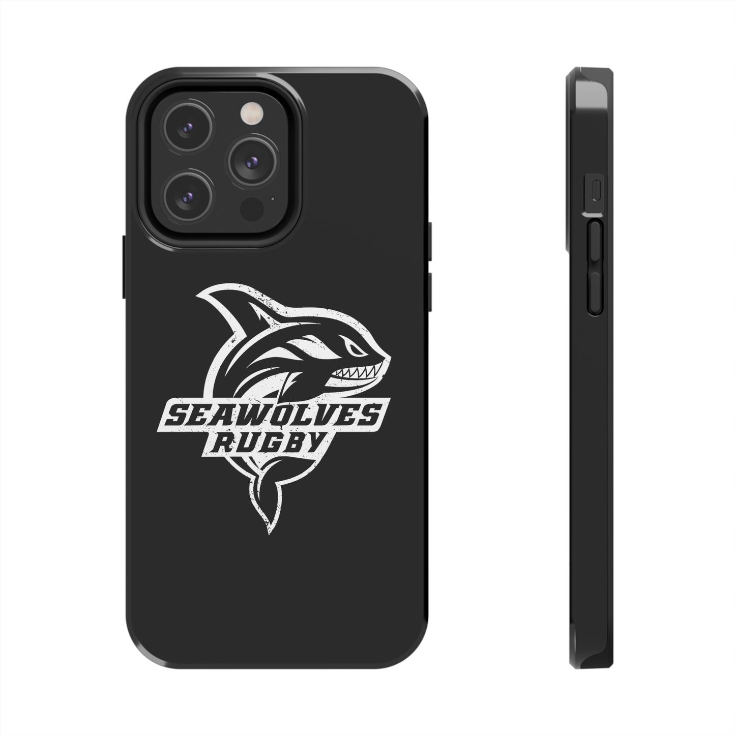 ONLINE ONLY: Seawolves Black Tough Phone Case