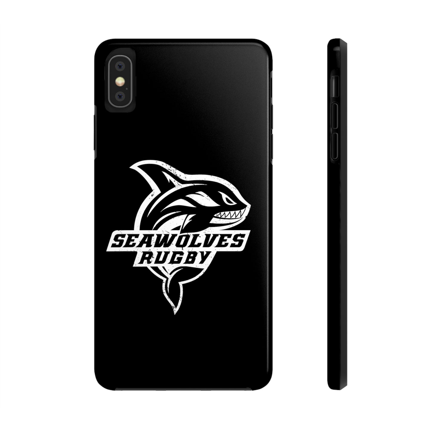 ONLINE ONLY: Seawolves Black Tough Phone Case