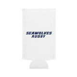 ONLINE ONLY: Seawolves White 12oz - Slim Koozie