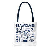 ONLINE ONLY: Seawolves Graphic Tote Bag