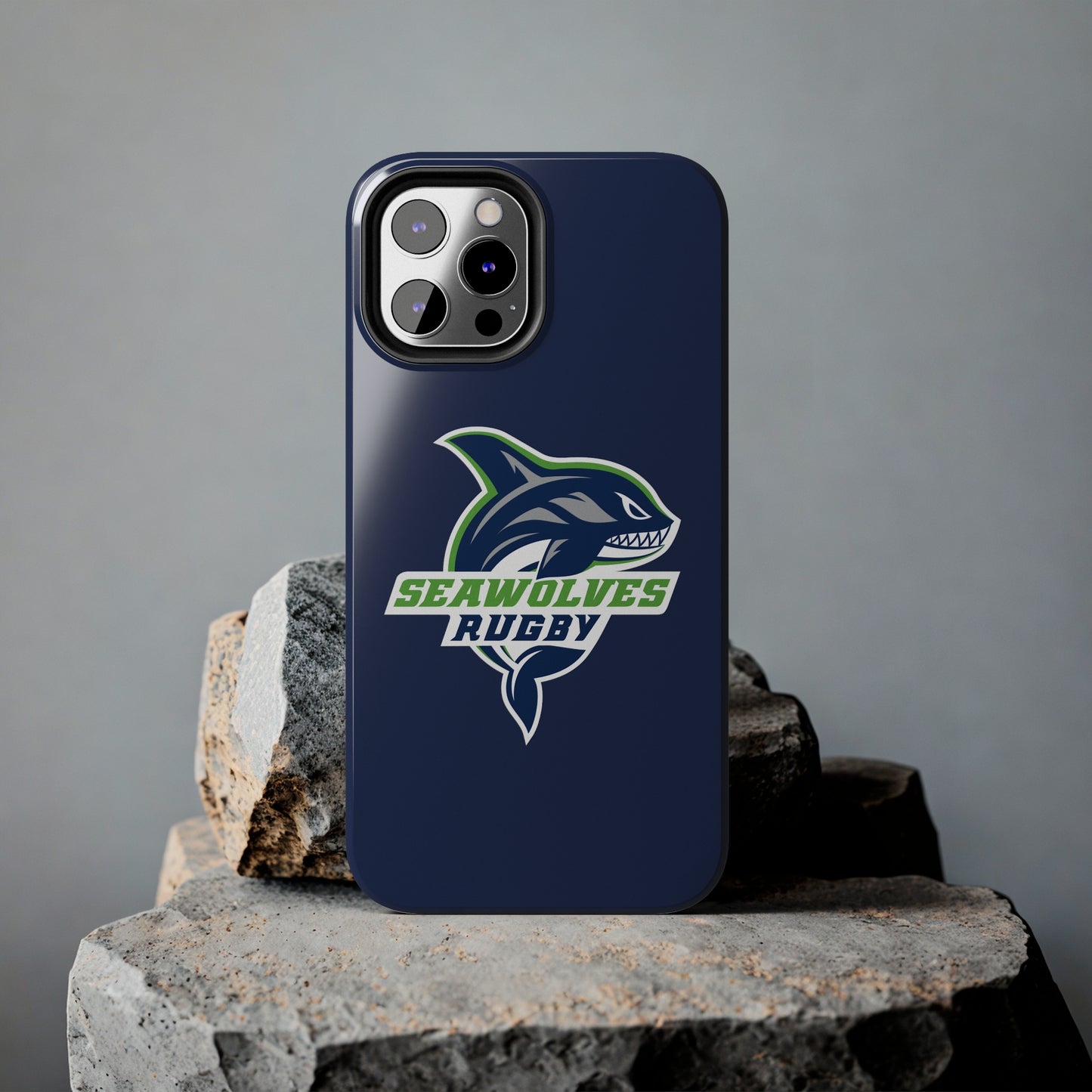 ONLINE ONLY: Seawolves Navy Tough Phone Case