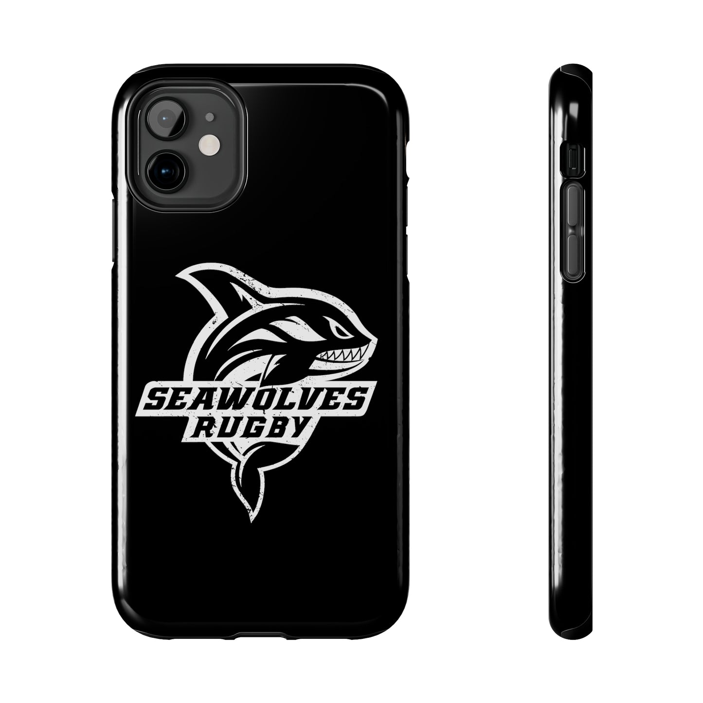 ONLINE ONLY: Seawolves Black Tough Phone Case