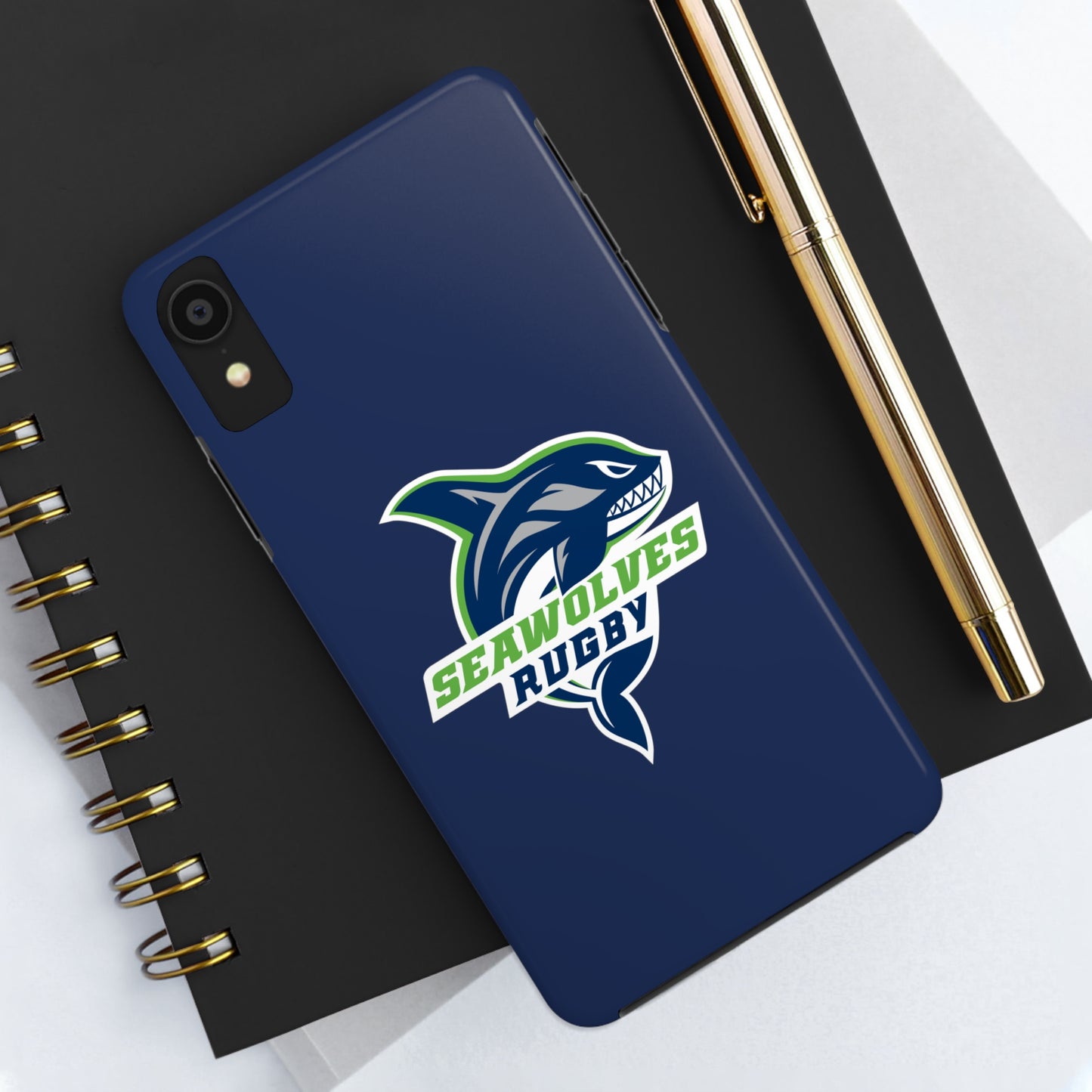 ONLINE ONLY: Seawolves Navy Tough Phone Case
