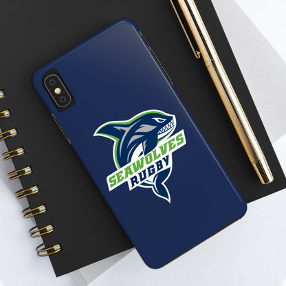 ONLINE ONLY: Seawolves Navy Tough Phone Case