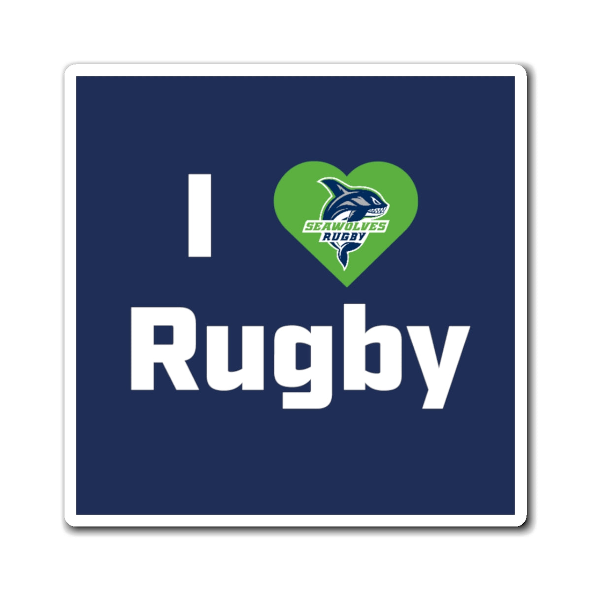 ONLINE ONLY: Seawolves Magnet – SEATTLE SEAWOLVES RUGBY TEAM STORE