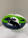 Seattle Seawolves Orca Supporter Rugby Ball