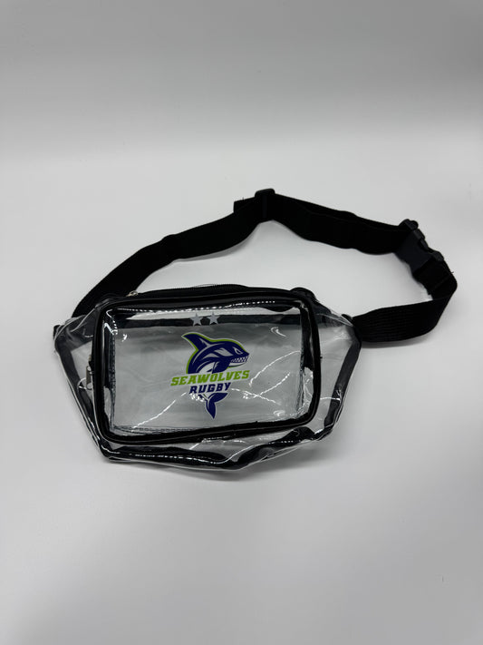 Seawolves Rugby Clear Fanny Pack
