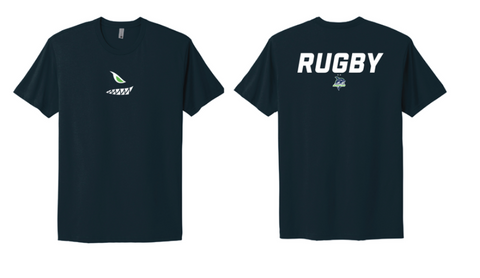 Seawolves Rugby Eye and Teeth Navy T-Shirt