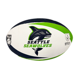 Seattle Seawolves Orca Supporter Rugby Ball