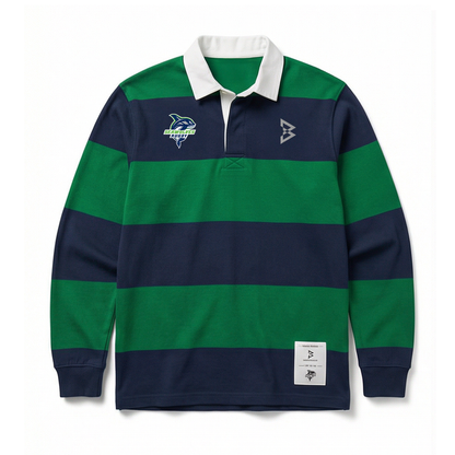 PRE-ORDER: Beastmode x Seawolves Striped Rugby Polo