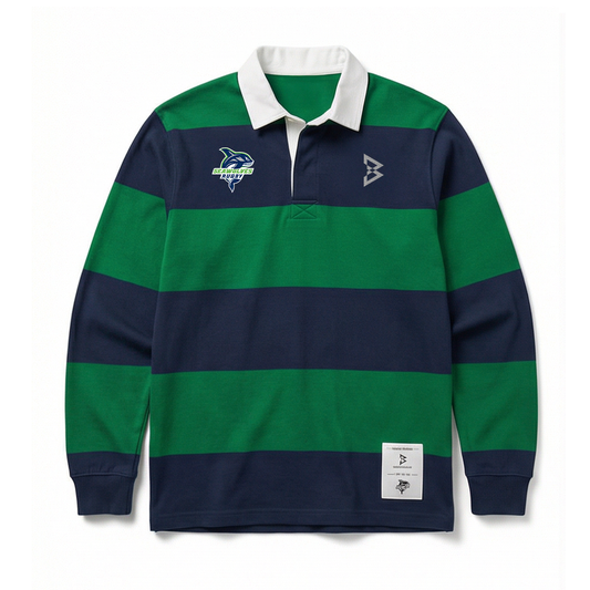 PRE-ORDER: Beastmode x Seawolves Striped Rugby Polo