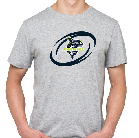 Seattle Seawolves Rugby Ball Logo T-Shirt