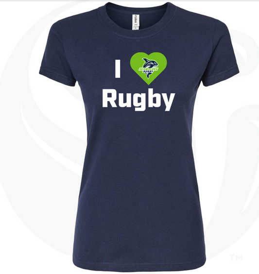 Seawolves I Love Rugby Women's T-Shirt