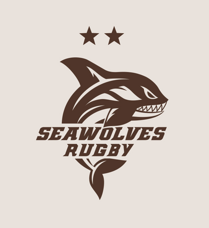 Seawolves Women's Cropped Cream Hoodie (Limited Quantity)