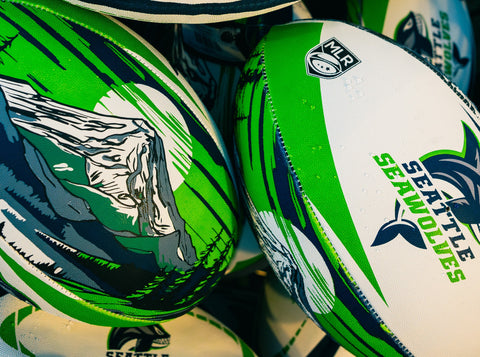 Seawolves PNW Supporter Rugby Ball