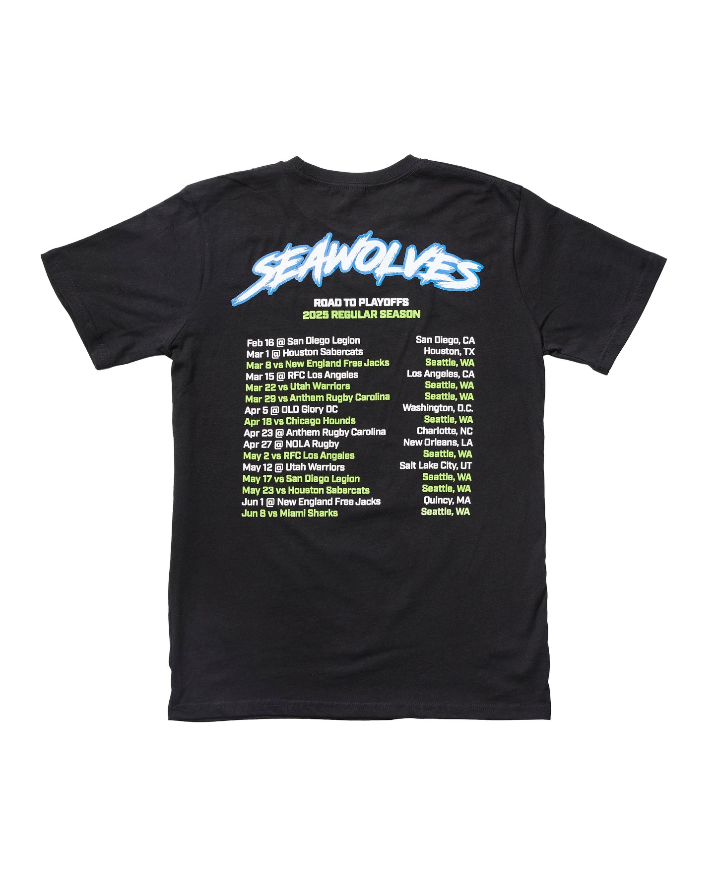 Seawolves Heavyweight Concert Tee