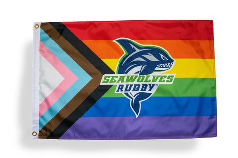 Seawolves Logo Pride Flag