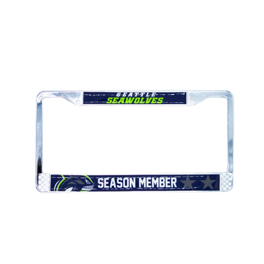 Seawolves Season Member License Plate Frame (Limited Quantity)