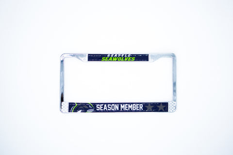 Seawolves Season Member License Plate Frame