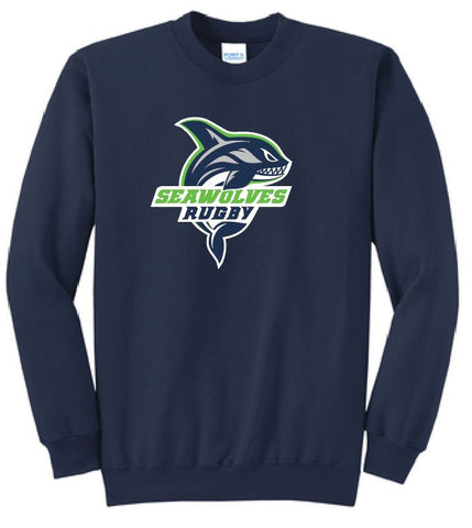 Youth Seawolves Rugby Crewneck Sweater