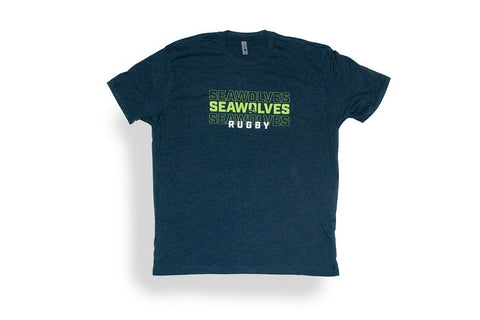 Youth Seattle Seawolves Rugby Blue T-Shirt